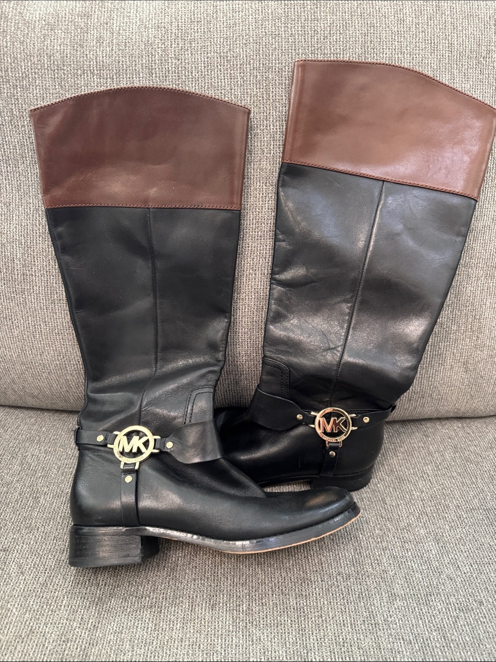 Michael Kors Leather Boots